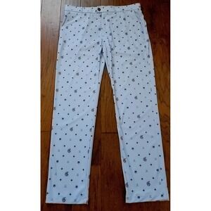 NWOT Greyson SKY Blue Performance Golf‎ Pants Men's Stretch Logo Sz 36x32